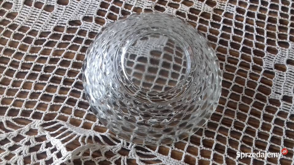 Salaterki szklane przezroczyste Vintage do Kraków sprzedam