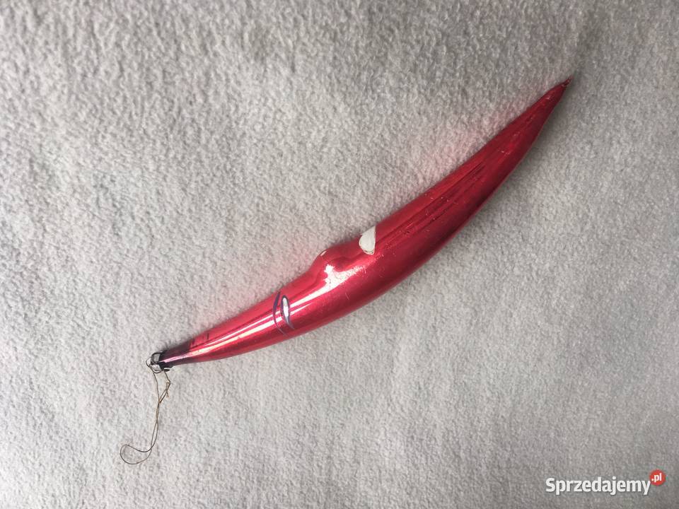 PRL bombka Księżyc czerwony Kołobrzeg