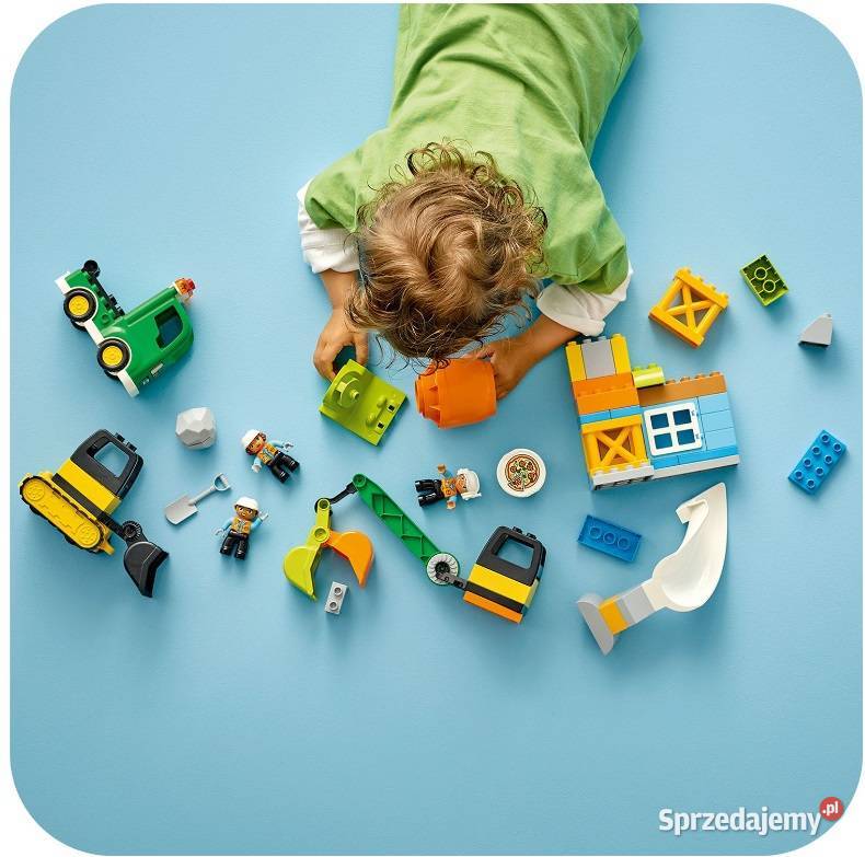 LEGO Duplo 10990 Plac Budowy Dźwig Betoniarka