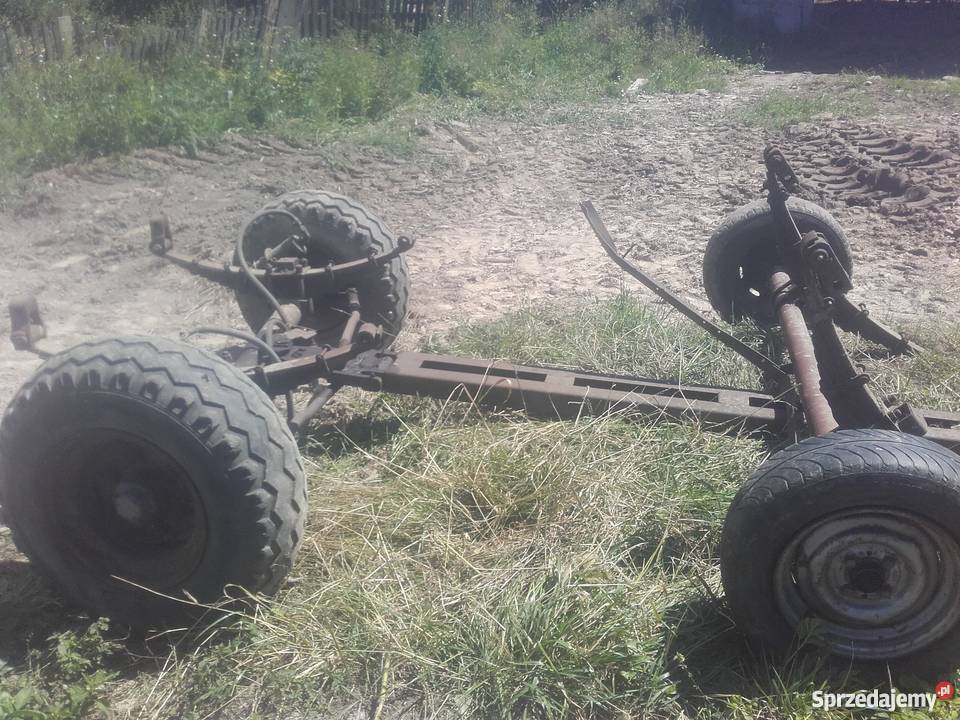 os oś barakowóz rozrzutnik nieuszkodzony Krajno Drugie sprzedam