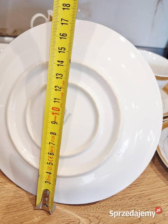 Salaterka porcelana złocona Braniewo