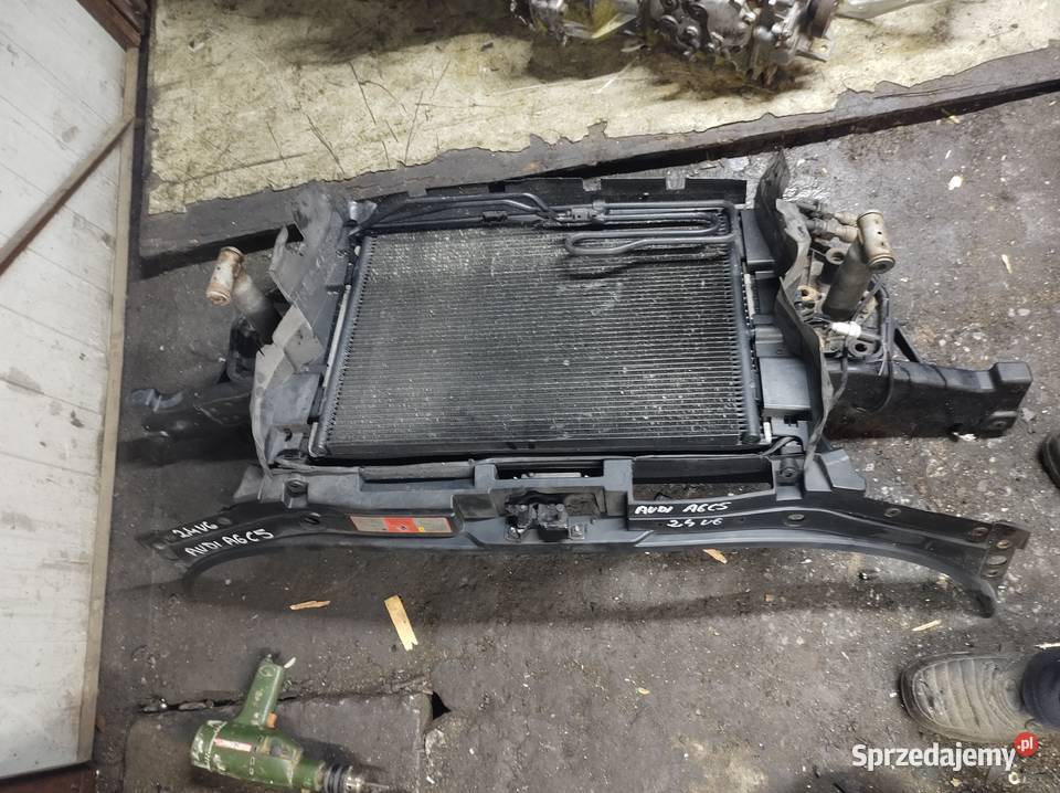 AUDI A6 C5 24 V6 chłodnice pas przedni