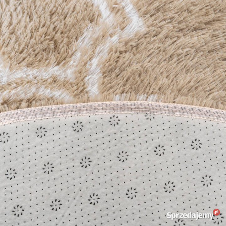 Dywan okrągły do salonu shaggy DECOR Opole