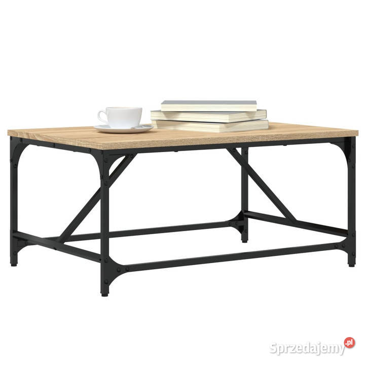 Stolik kawowy dąb sonoma 75x50x35 materiał mazowieckie Warszawa