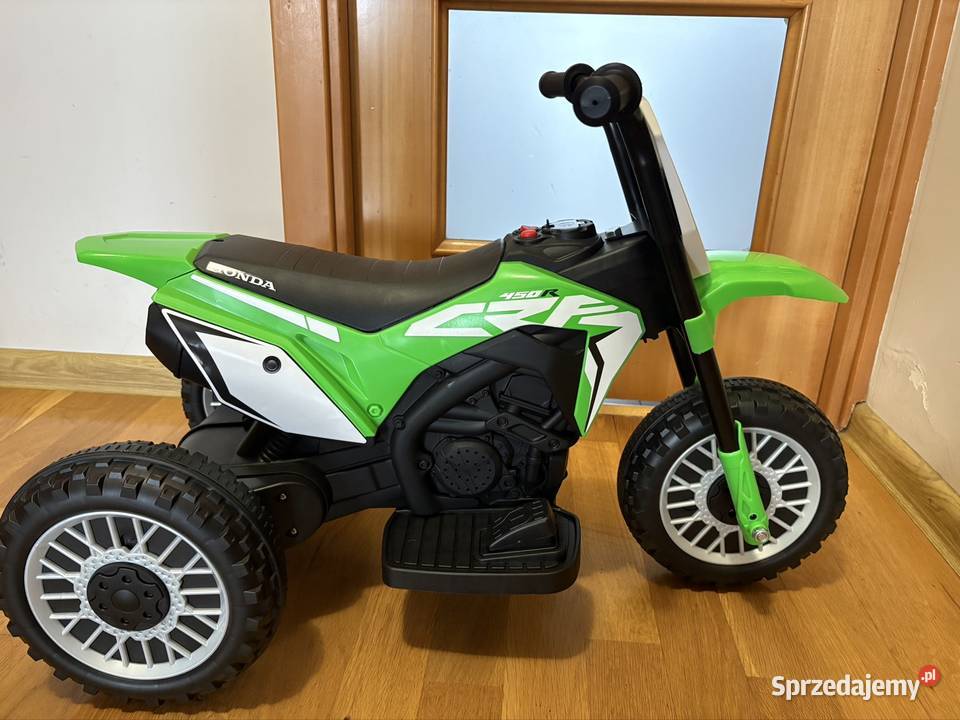 Cross na akumulator Honda CRF 450R motor dzieci Piekoszów
