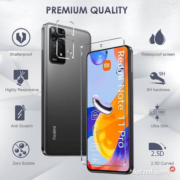 Kiewhay Szkło hartowane Xiaomi Redmi Note 11 Pro Zawiercie