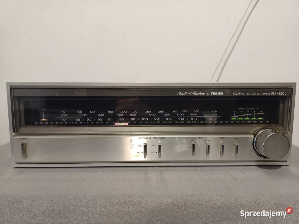 Tuner FISHER FM 120L Gdynia