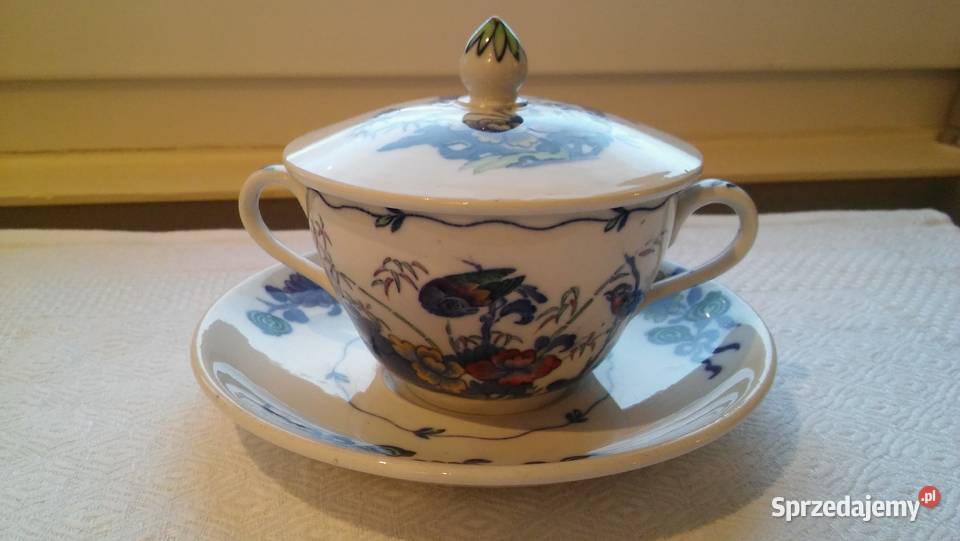 bulionówka na spodeczku Copeland Spode Bude Gdańsk sprzedam
