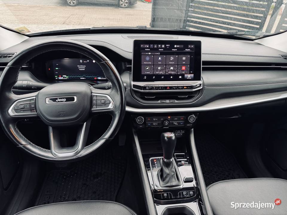 Jeep CompassSalon 4x4Hybryda PlugIn Najbogatsza podgrzewane fotele pomorskie Gdynia