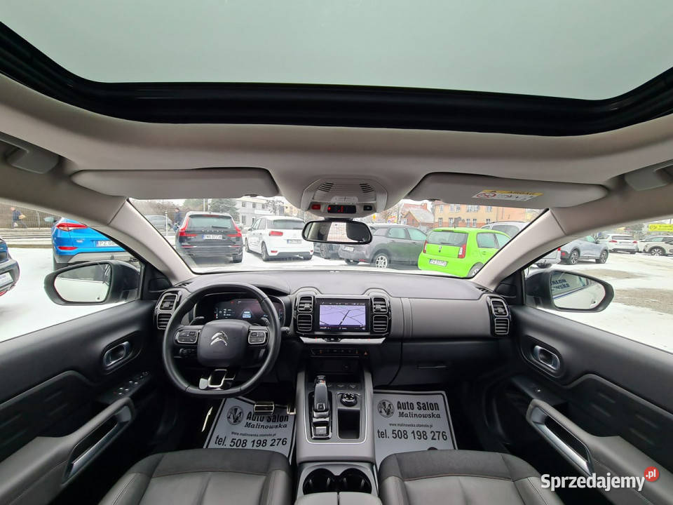 Citroen C5 Aircross Szyberdach Navi Kamera przyciemniane szyby