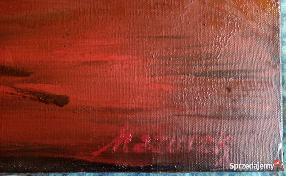 A Mazurek Dwie kobiety Olej na płótnie