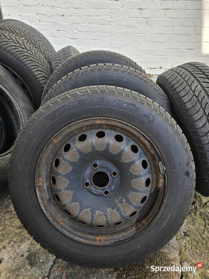 Koła opony Dębica stalówki Fiat Punto 18565 Świdnica sprzedam