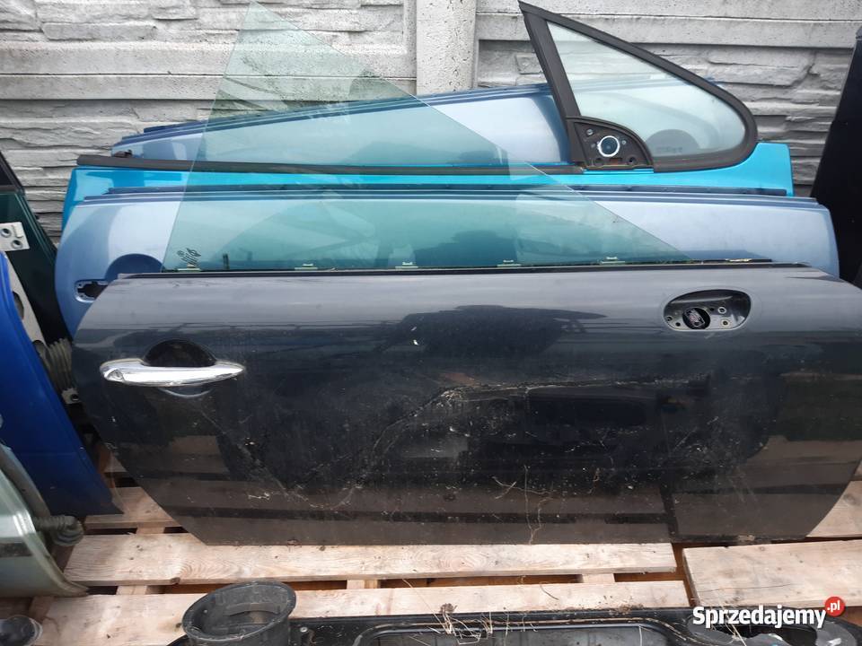 Mini Cooper One Prawe przednie drzwi czarne Ksawerów