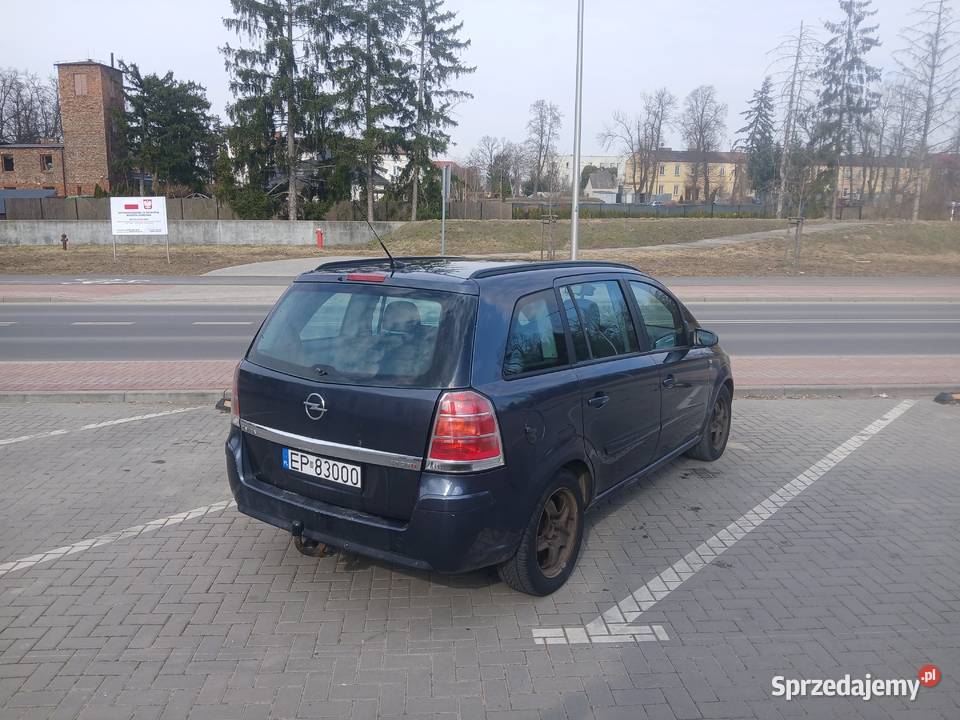 Opel Zafira B 2007 19CDTI 150 6 skrzynia reflektory ksenonowe Płock