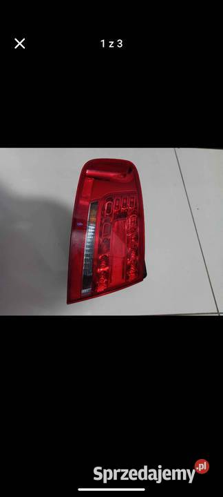 Lampa tylna lewa błotnika A4S4 B8 sedan osobowe Rzeszów