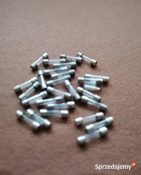 Bezpiecznik topikowy 5x20mm szklany Łódź
