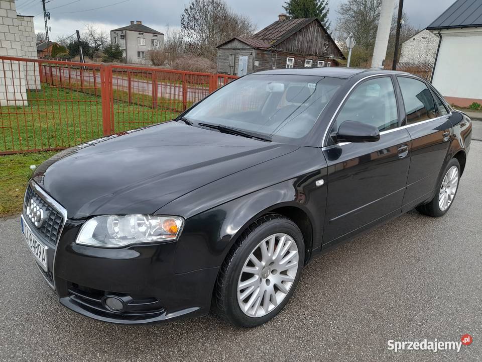 Audi A4 b7 S line Sedan20 tdi 140 koni6 skrzynia A4