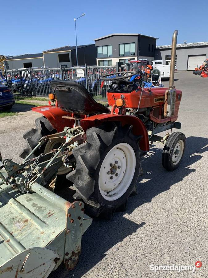 Traktorek Yanmar YM1510 2WD z glebogryzarką 15 Wisznia Mała