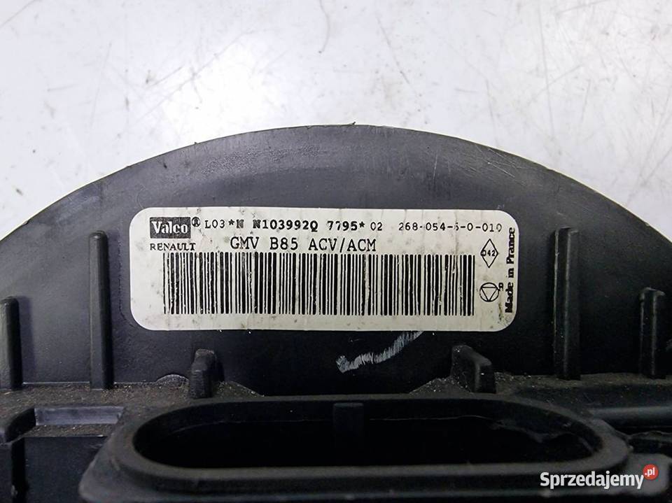 WENTYLATOR KABINOWY RENAULT CLIO III N103992Q kujawsko-pomorskie Lipno