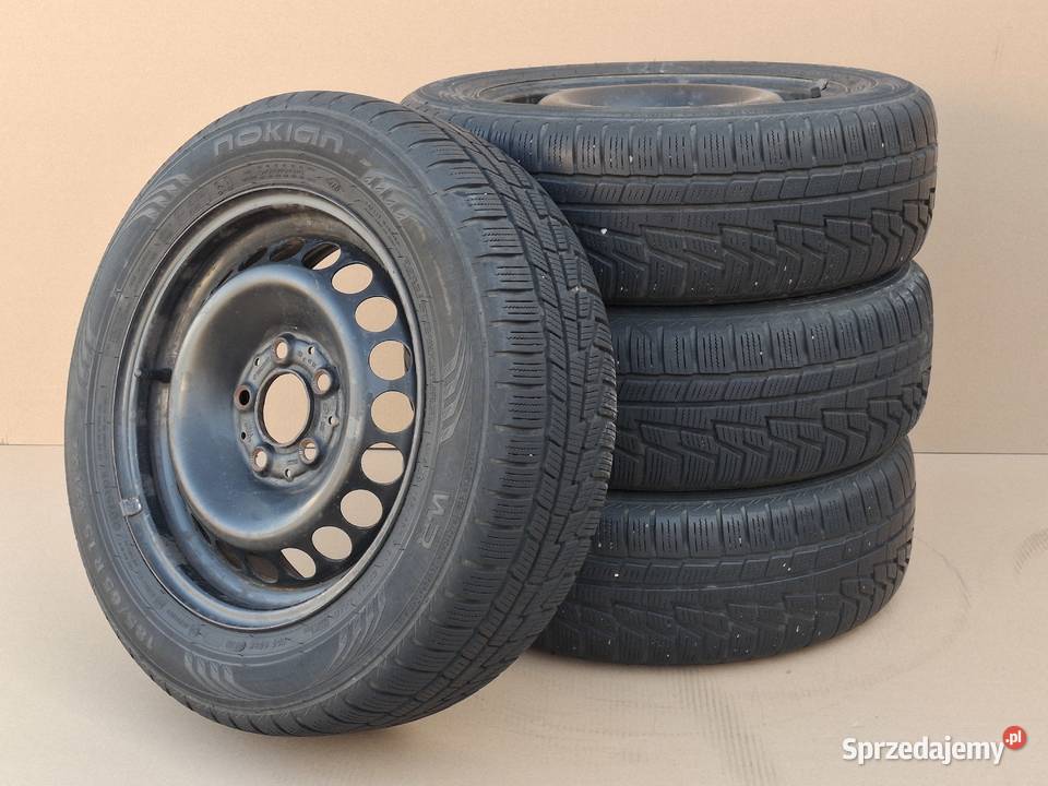 MERCEDES KOŁA ZIMOWE 5X112 15 18565R15 NOKIAN lubuskie Bieleń