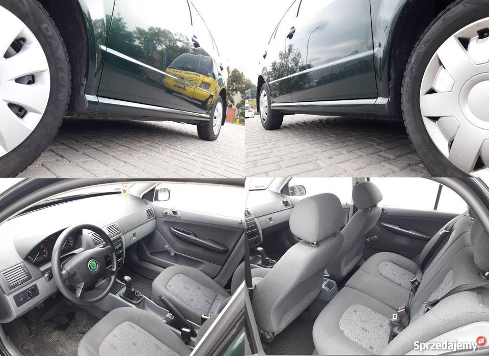 SKODA FABIA 14MPI 8V 90 przebieg Wspomaganie radio śląskie Gliwice
