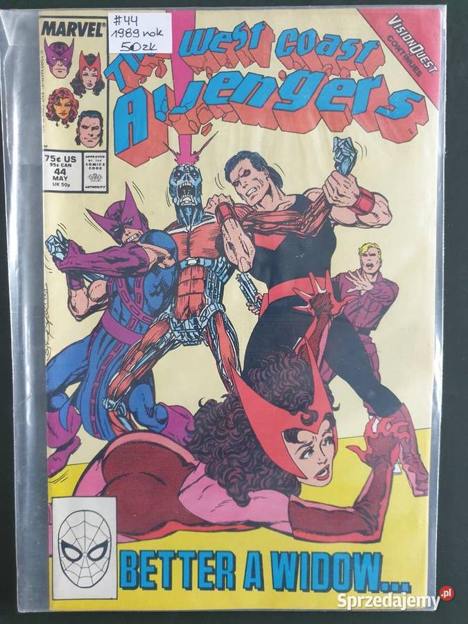 The West Coast Avengers 8 komiksów Marvel USA Gdynia