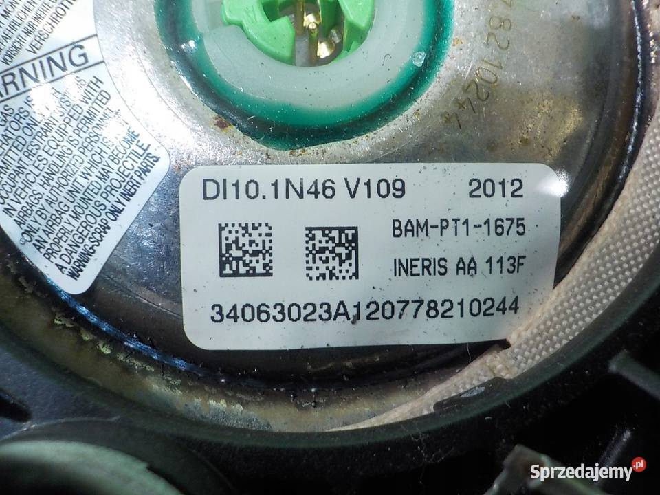 C MK2 II 16 B 12r AIRBAG poduszka kierowcy Suków