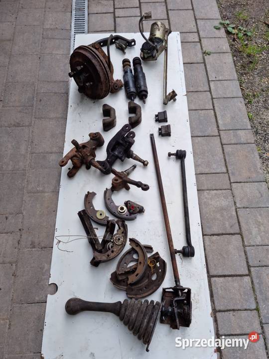 Fiat 126p wahacz szyba drążki zwrotnica zderzak Alwernia