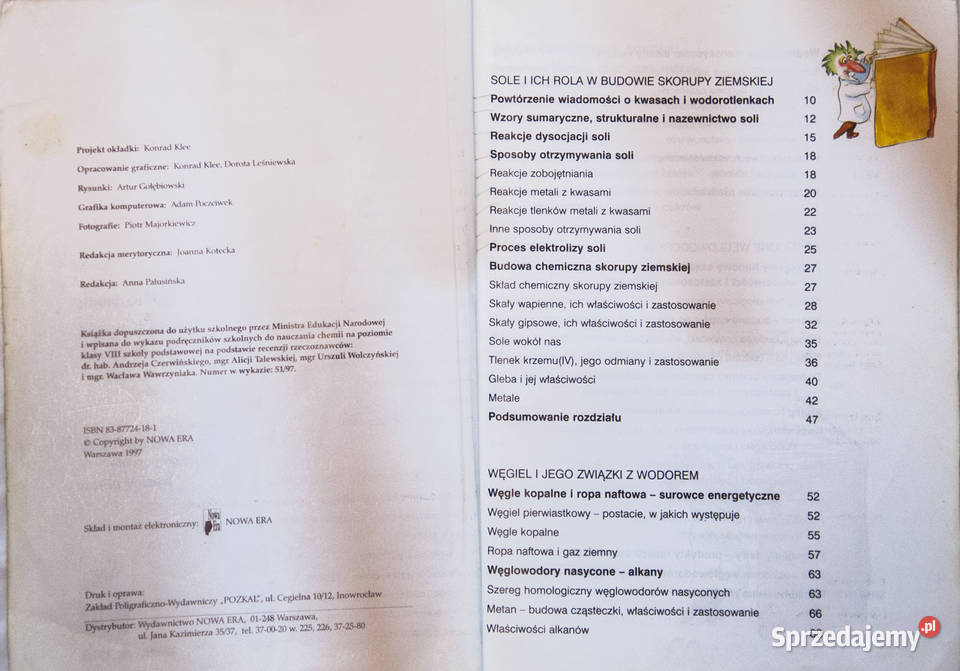 Chemia Klasa 8 Nowa Era sprzedajemy.pl