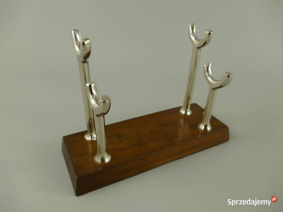 Lupa nóż do listów drewniany stojak do gabinetu wielkopolskie