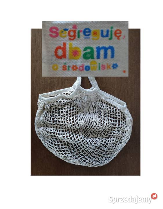 bawełniana torba siatka sieć na zakupy eco Kielce