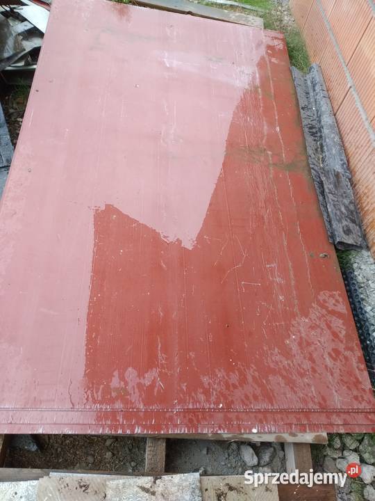Blacha płaska 3009 kasztan mat 125x2 m małopolskie