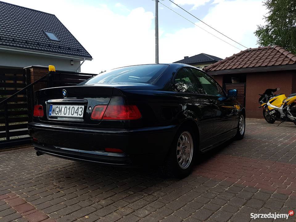 BMW E46 Coupe Czarna Perełka z Gazem Zarejestrowany w Polsce Samochody osobowe