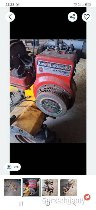 glebogryzarka Texas silnik kawasaki Reszel sprzedam