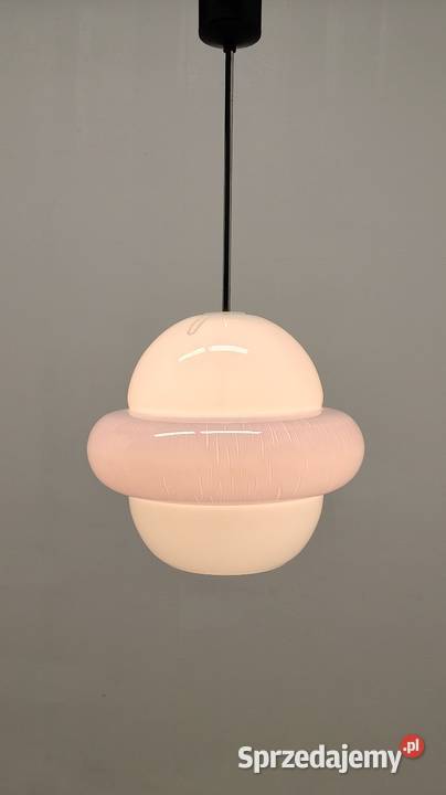 lampa wisząca szklana vintage design Radomsko