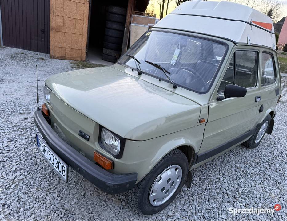 Fiat 126P 650E kapliczka bagażnik dachowy podkarpackie