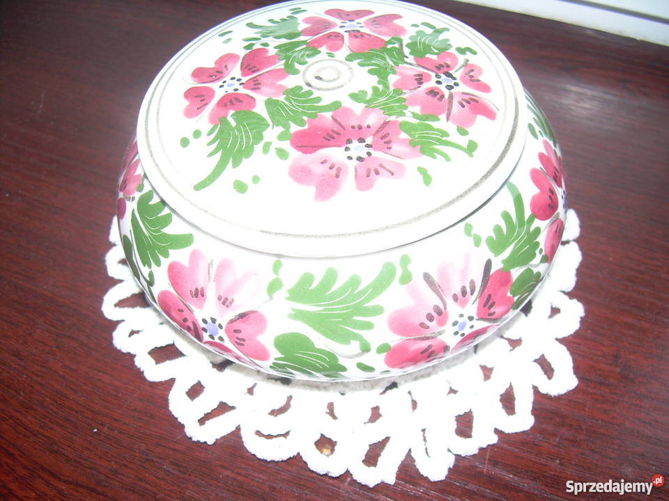 piękna porcelanowa szkatułka Warszawa