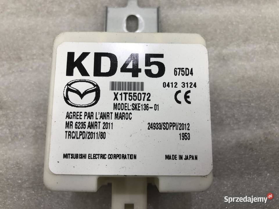 MODUŁ ANTENY KD45675D4 MAZDA 6 GJ III osobowe