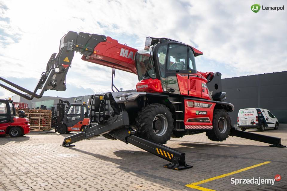 Ładowarka teleskopowa obrotowa Manitou MRT2260 Zator