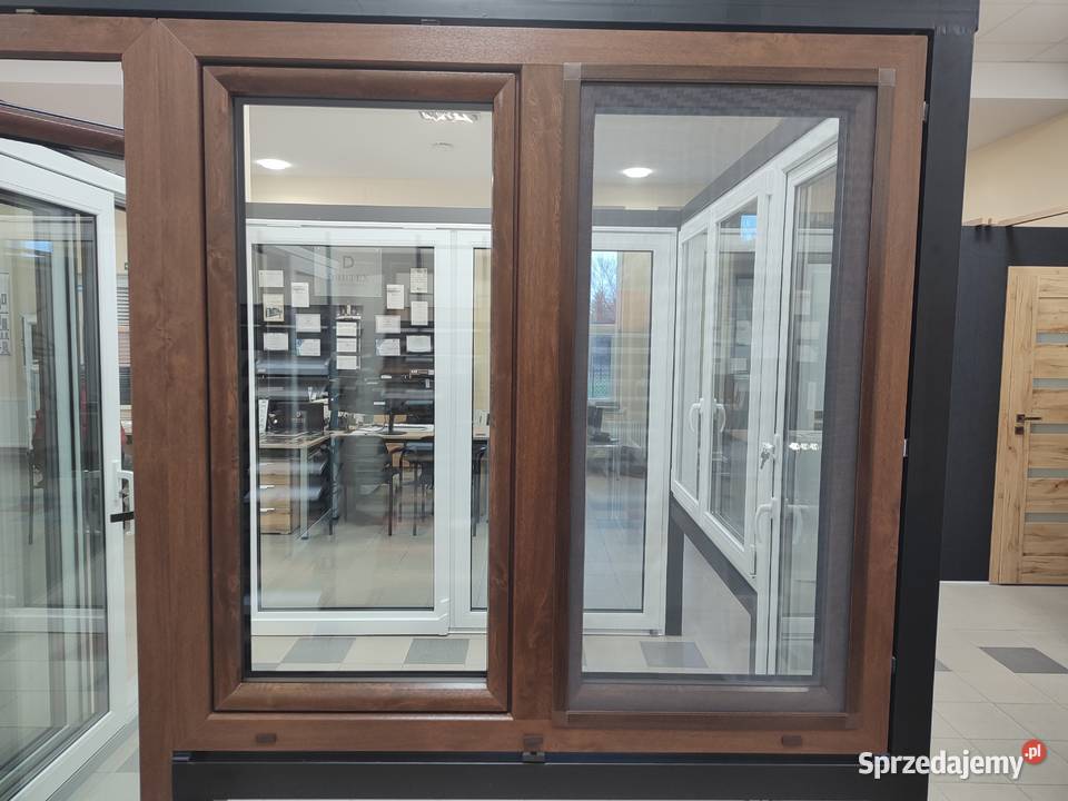 OKAZJA Okno 1465x1435 DRUTEX IGLO ENERGY Okna ścienne Krosno