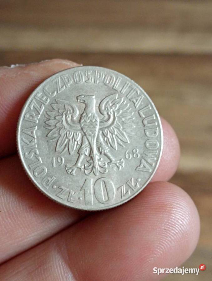 Sprzedam 10 zl 1968 r Kopernik Numizmatyka Chełm sprzedam
