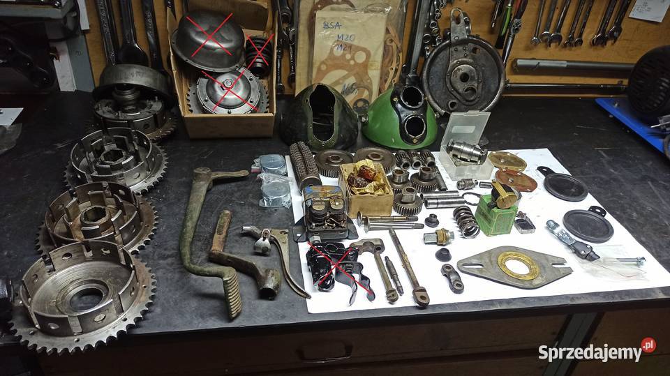 BSA M20 M21 M23 SILVER STAR M24 GOLD STAR Bydgoszcz