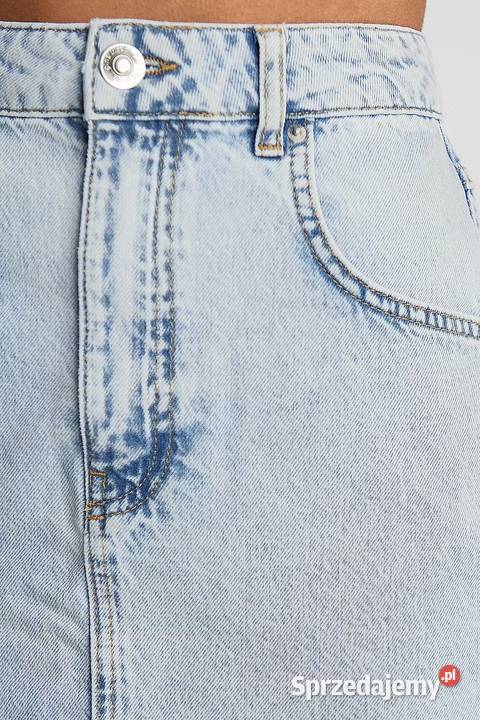 Spódnica Gina Tricot jeansowa jasna 36 S denim zachodniopomorskie Szczecin sprzedam
