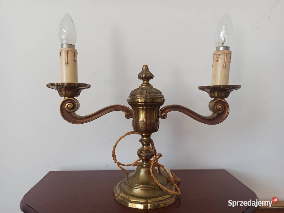 Stara Lampa KInkiet Ludwikowski mosiądz Francja sprzedam