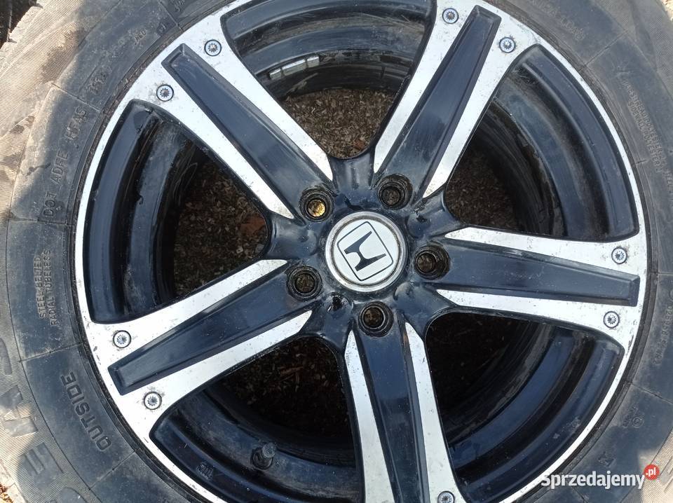 Alufelgi 16 honda 5x1143 świętokrzyskie Górno sprzedam