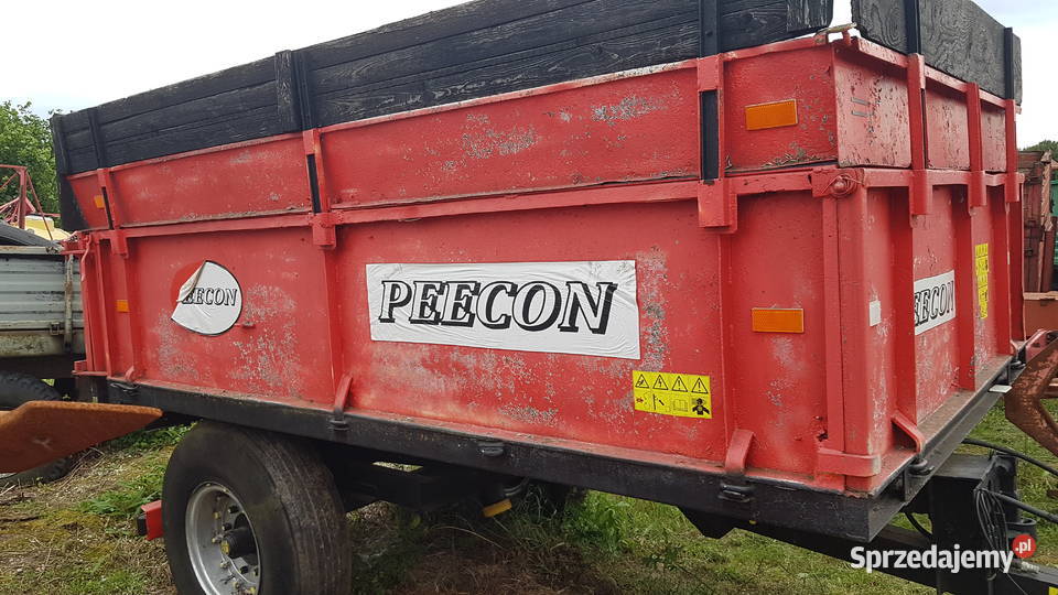 Przyczepa wywrotka jednoosiowa 7ttransport