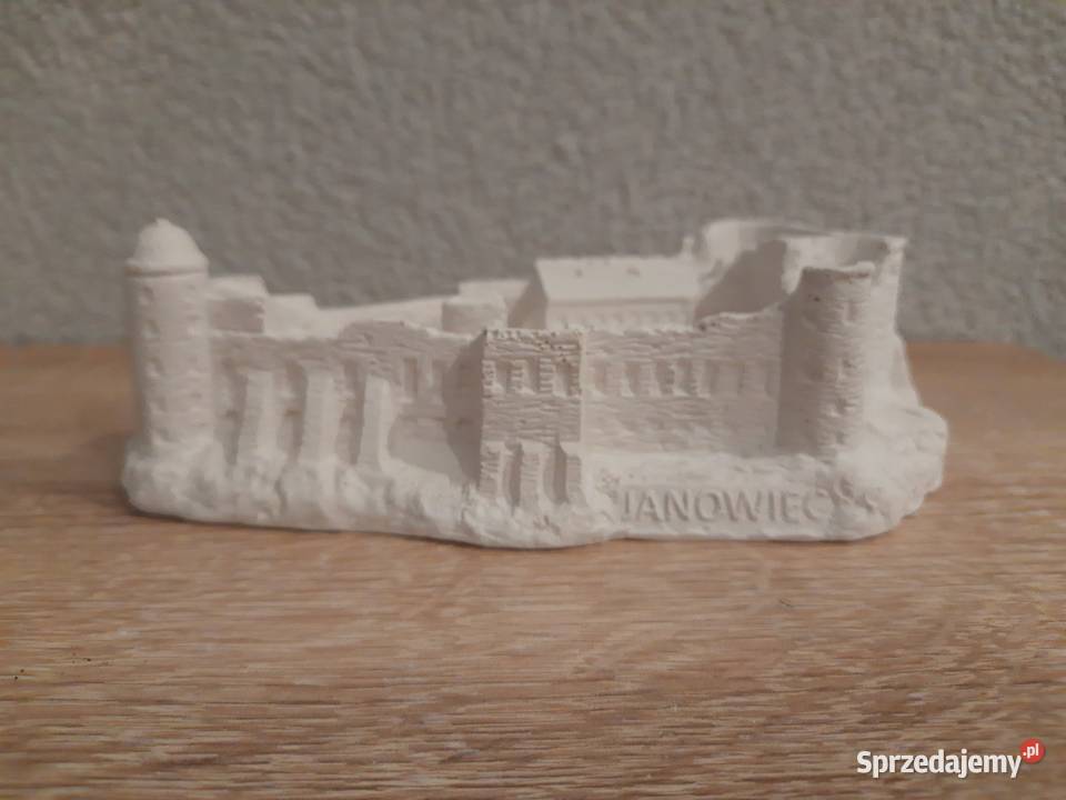 Odlew gipsowy zamek w Janowcu Rękodzieło Piekoszów