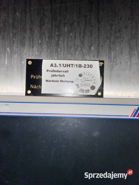 KHS Innopro KZE CIP Aseptyka 32m3h 2006 r w cał Produkcja Sława