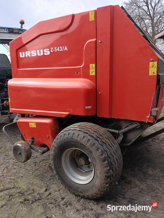 Używana prasa rolująca URSUS Z543 2017r wielkopolskie sprzedam