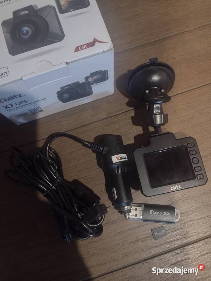 Kamera samochodowa rejestrator Xblitz X7 pomorskie Chojnice sprzedam